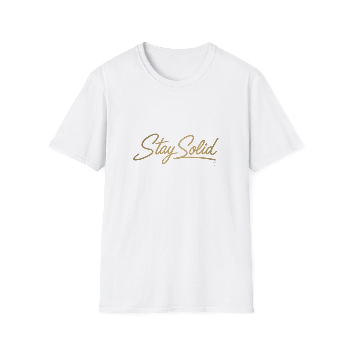 Stay Solid Unisex Softstyle T-Shirt, Motivational Tee, Casual Wear, Gift for Friends, Everyday Comfort