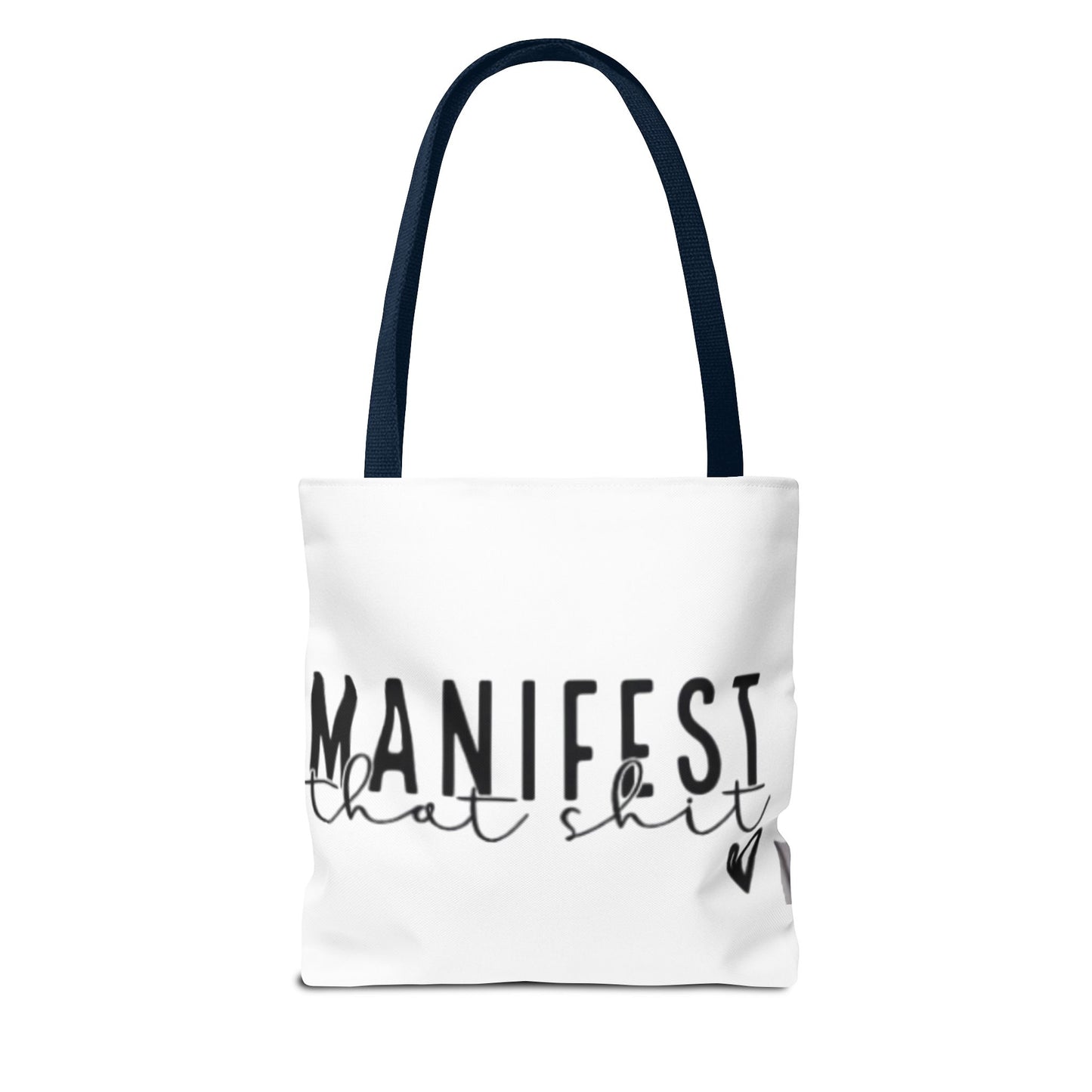 Manifest That Shit Tote Bag - Inspirational Carryall for Dreamers, Motivational Bag for Women, Gift for Birthdays, Positive Affirmation Bag
