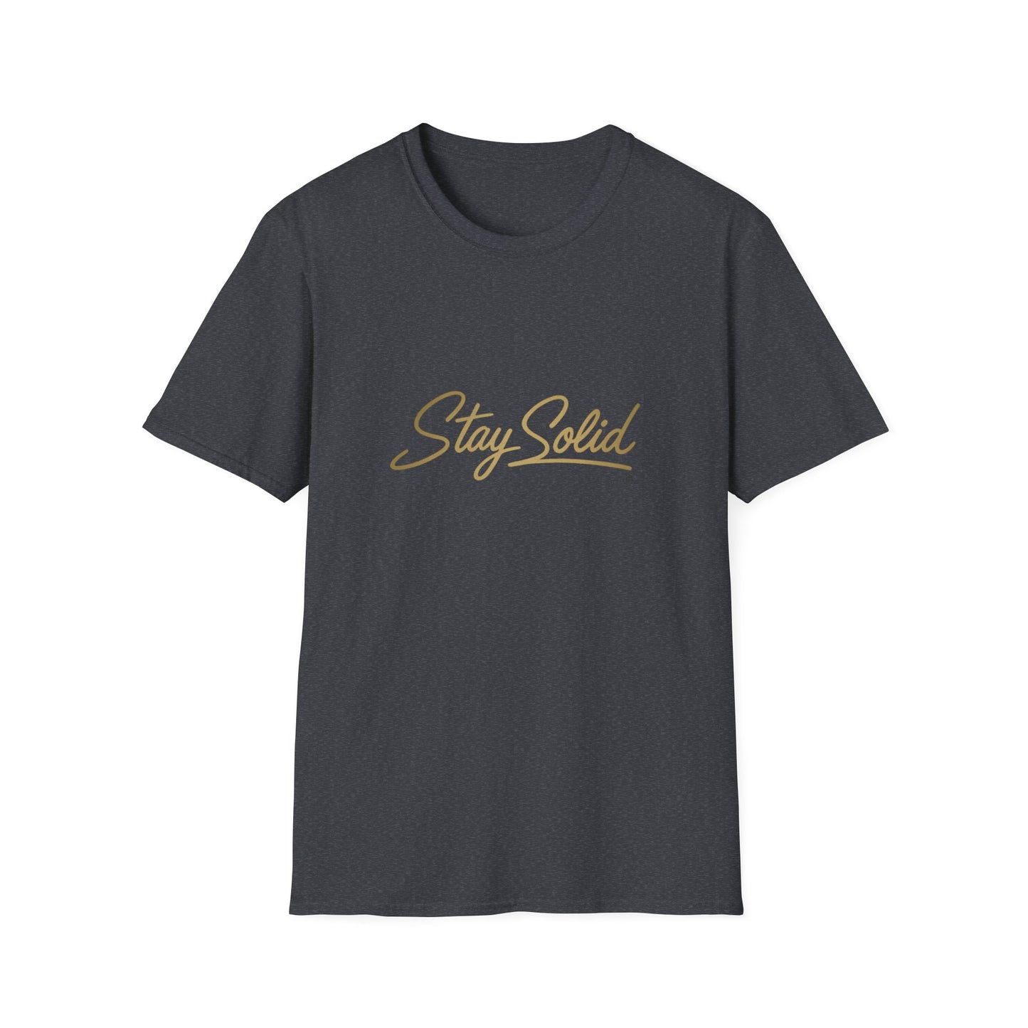 Stay Solid Unisex Softstyle T-Shirt, Motivational Tee, Casual Wear, Gift for Friends, Everyday Comfort