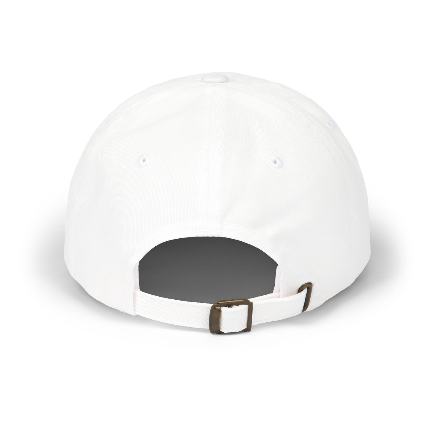 Stay Solid Classic Dad Cap - Stylish White Cap, Trendy Hat for Men and Women, Perfect Gift, Casual Accessory for Any Occasion