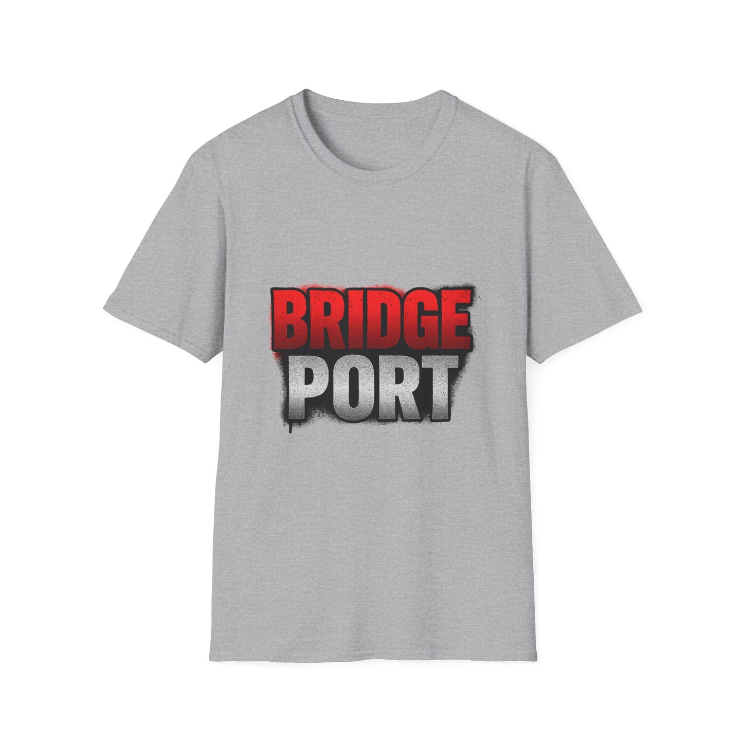 Bridgeport Graphic T-Shirt | Unisex Softstyle Tee for Casual Wear, Gift for Friends, Travel, Local Pride, Summer Style