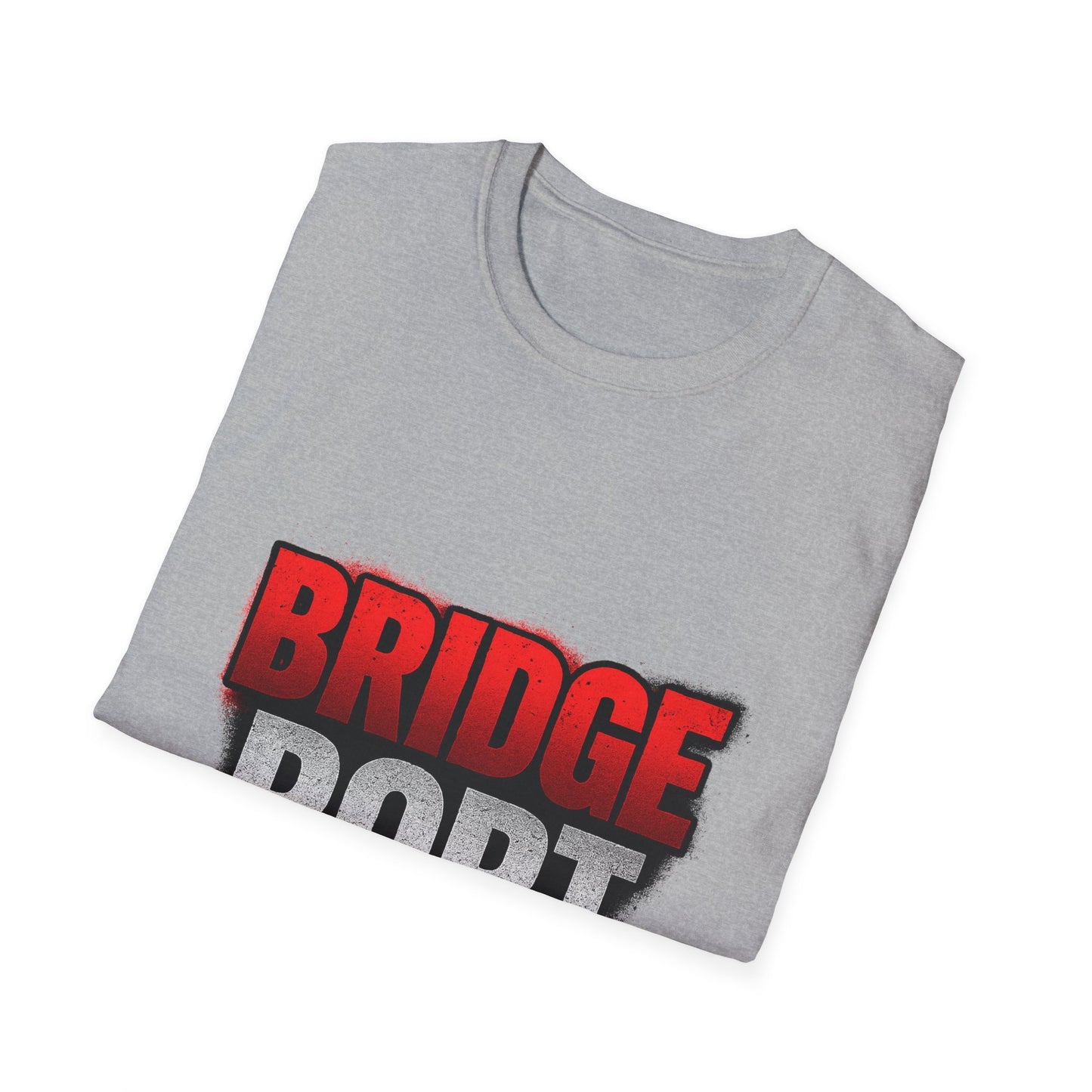 Bridgeport Graphic T-Shirt | Unisex Softstyle Tee for Casual Wear, Gift for Friends, Travel, Local Pride, Summer Style