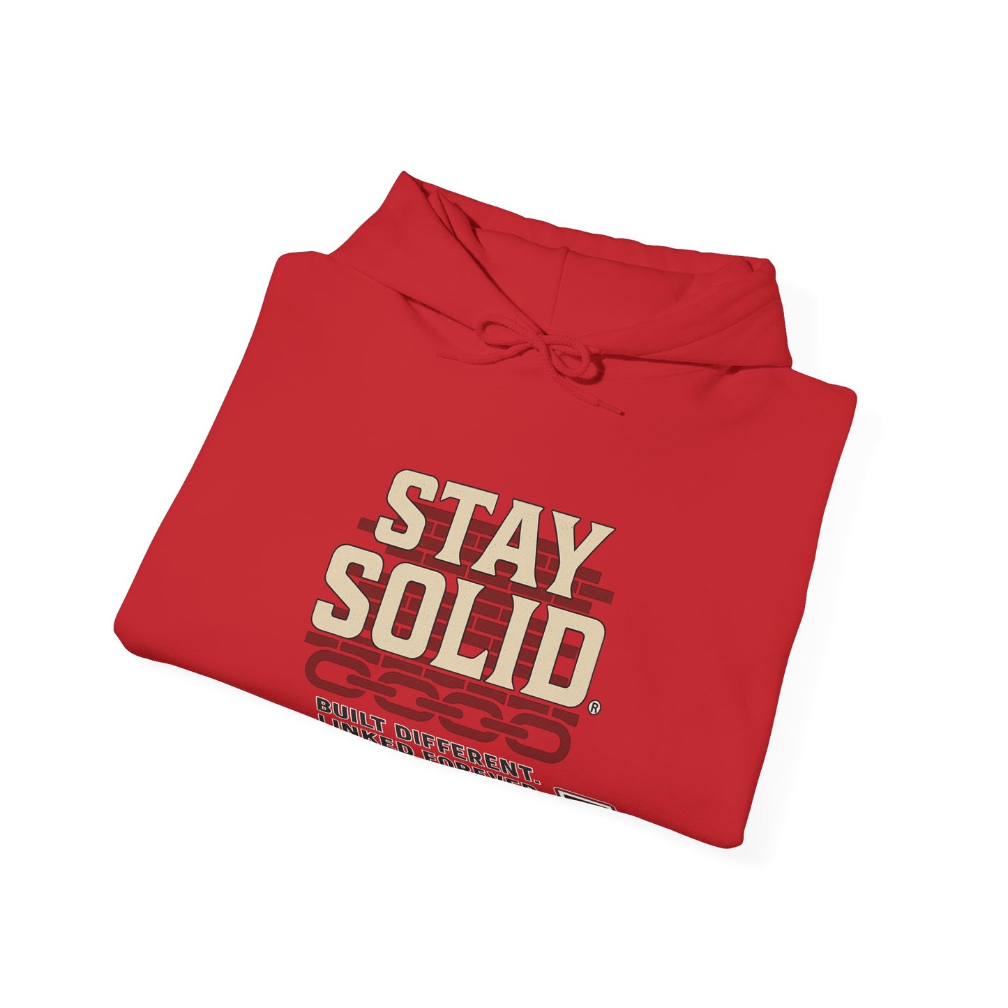 Stay Solid Unisex Heavy Blend Hooded Sweatshirt, Cozy Casual Wear, Gift for Friends, Streetwear, Everyday Comfort