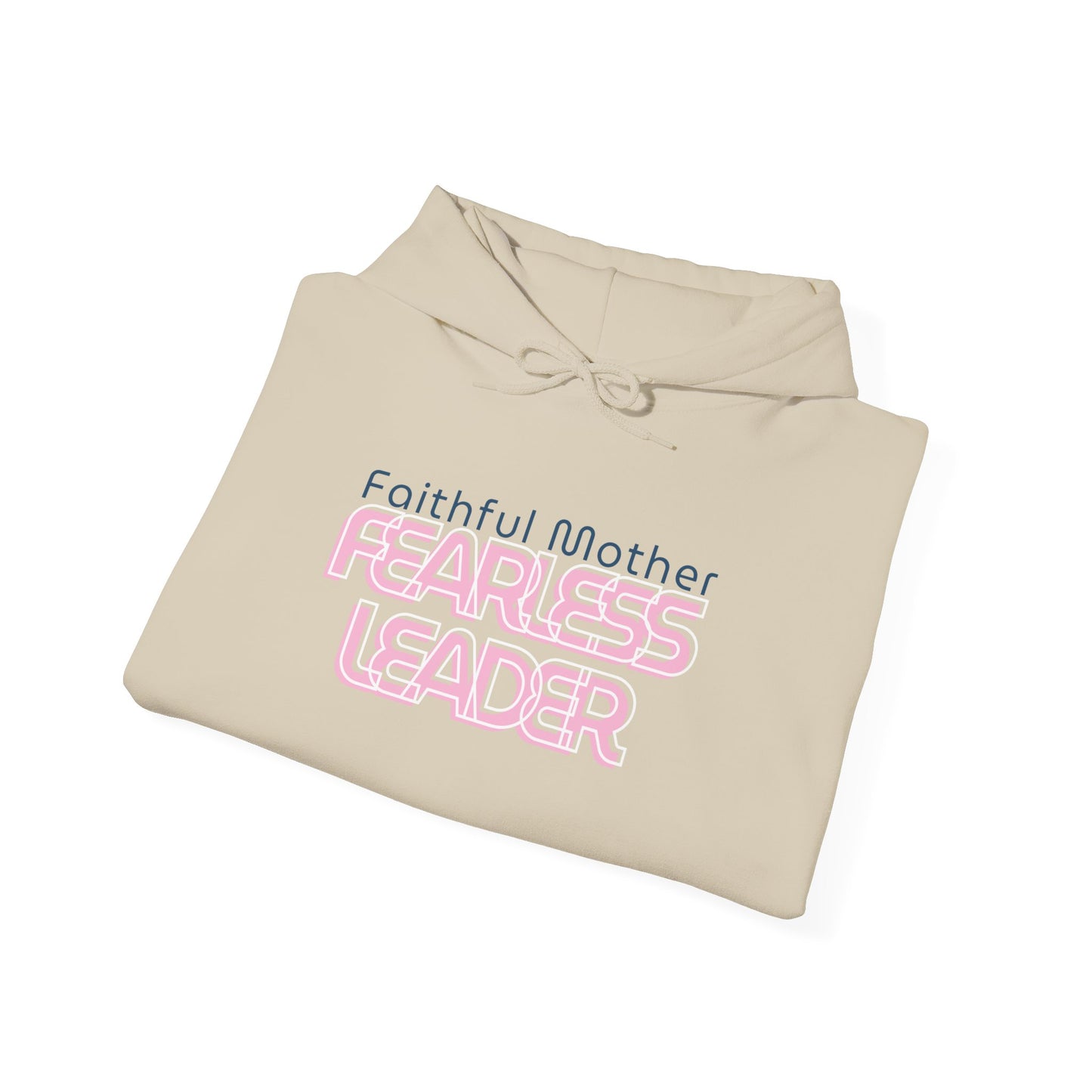 Fearless Leader Hoodie | Faithful Mother Sweatshirt | Inspirational Gift for Moms | Unisex Casual Wear | Cozy & Stylish