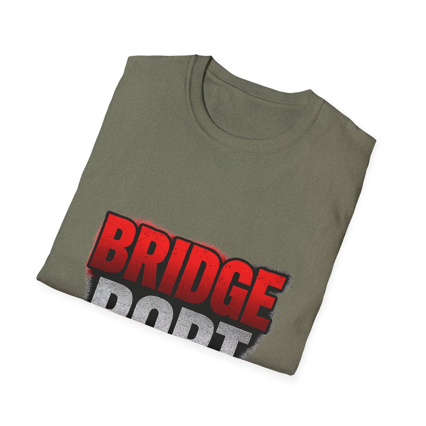 Bridgeport Graphic T-Shirt | Unisex Softstyle Tee for Casual Wear, Gift for Friends, Travel, Local Pride, Summer Style