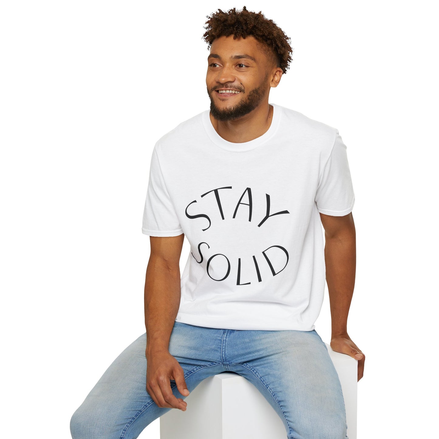STAY SOLID Unisex Softstyle T-Shirt