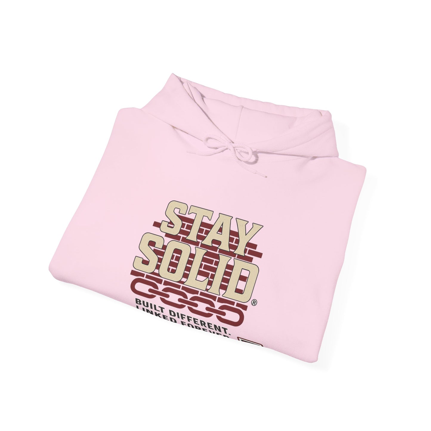 Stay Solid Unisex Heavy Blend Hooded Sweatshirt, Cozy Casual Wear, Gift for Friends, Streetwear, Everyday Comfort