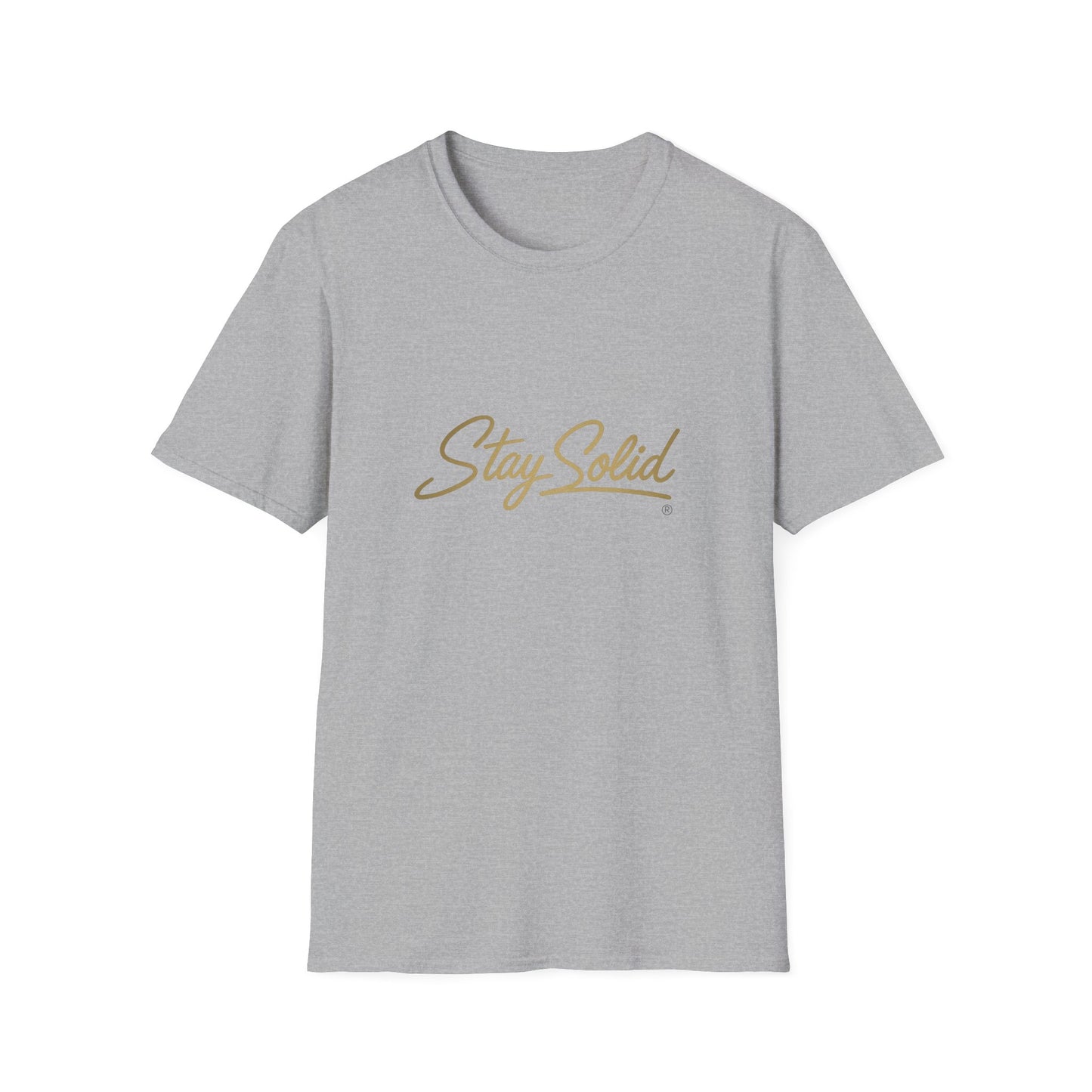 Stay Solid Unisex Softstyle T-Shirt, Motivational Tee, Casual Wear, Gift for Friends, Everyday Comfort