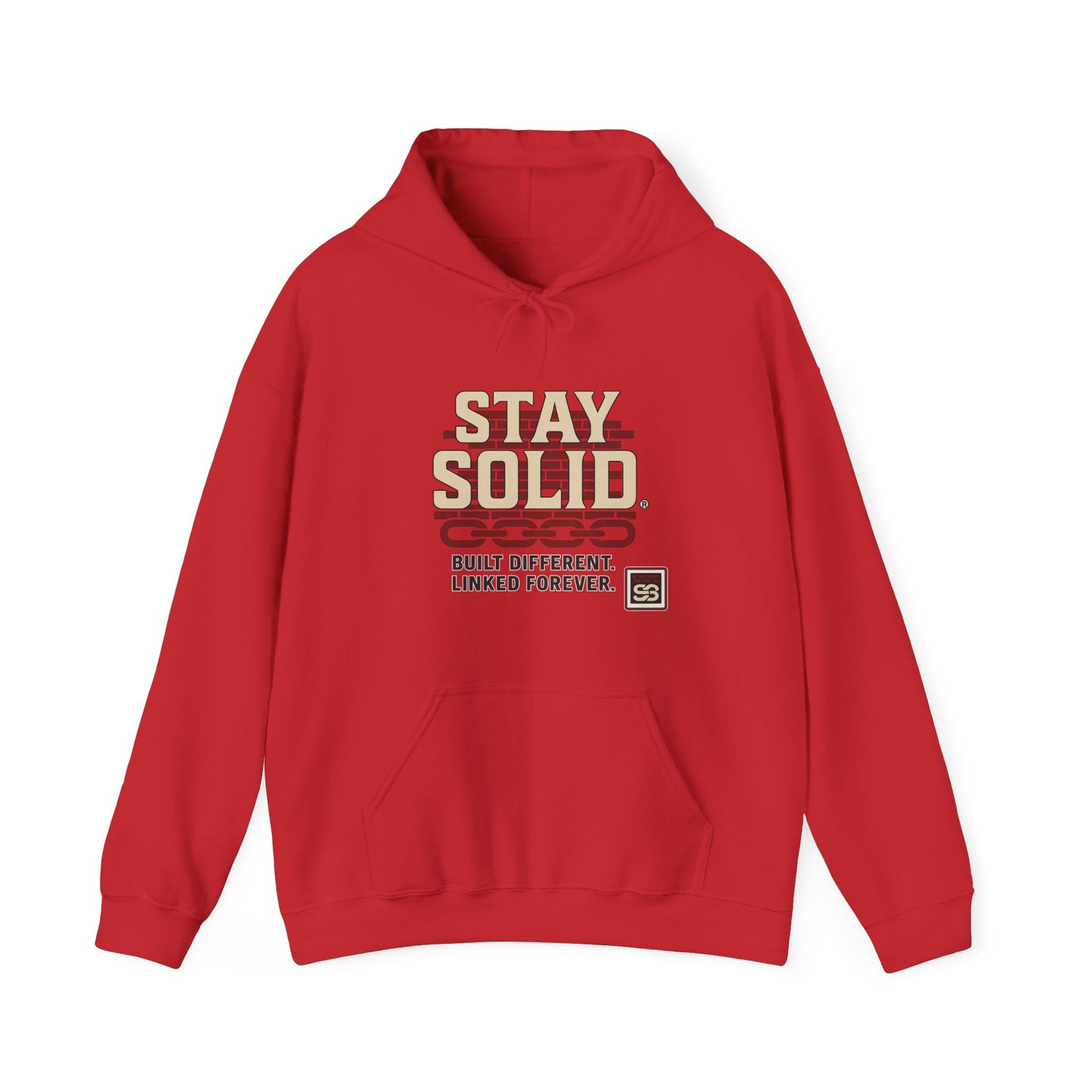Stay Solid Unisex Heavy Blend Hooded Sweatshirt, Cozy Casual Wear, Gift for Friends, Streetwear, Everyday Comfort
