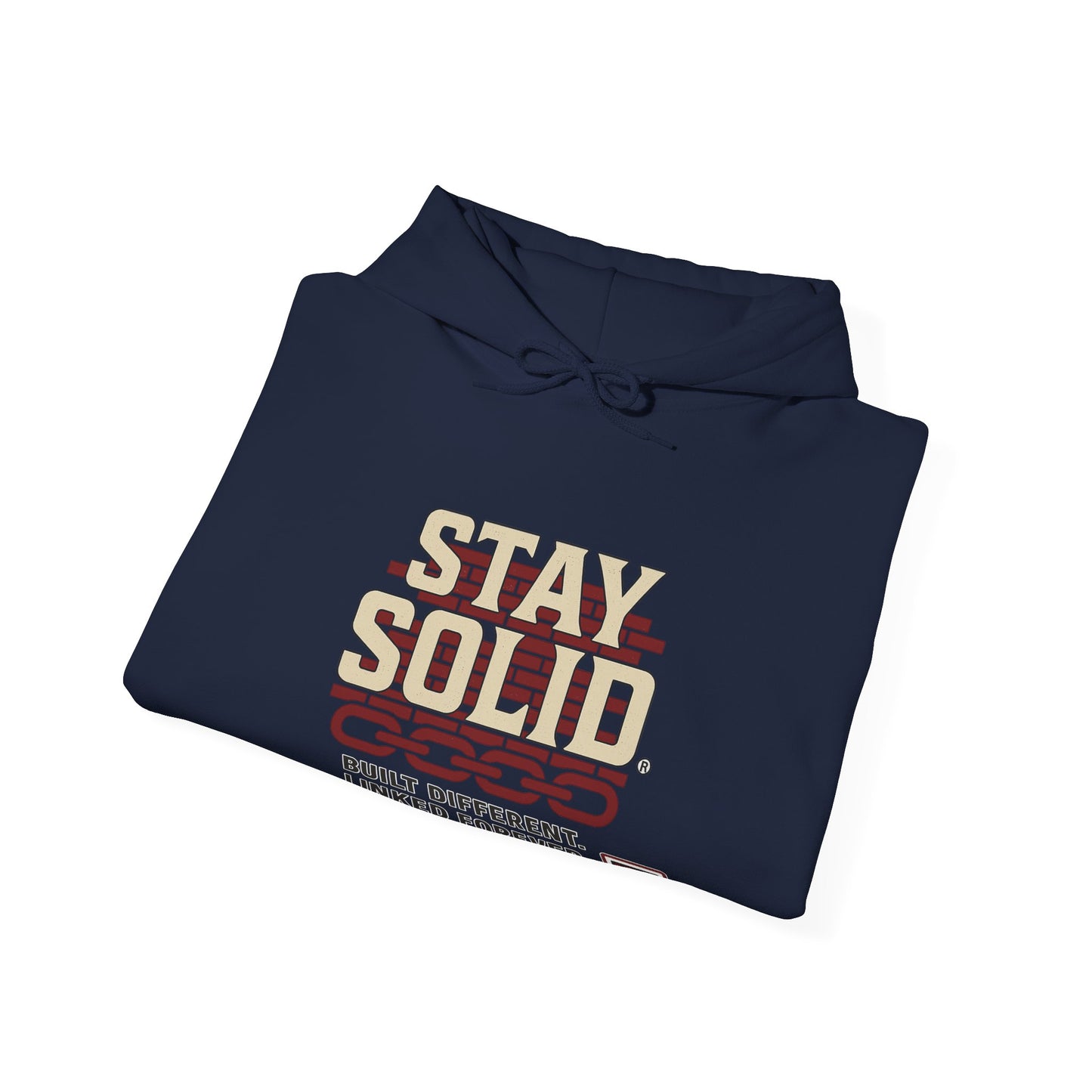 Stay Solid Unisex Heavy Blend Hooded Sweatshirt, Cozy Casual Wear, Gift for Friends, Streetwear, Everyday Comfort
