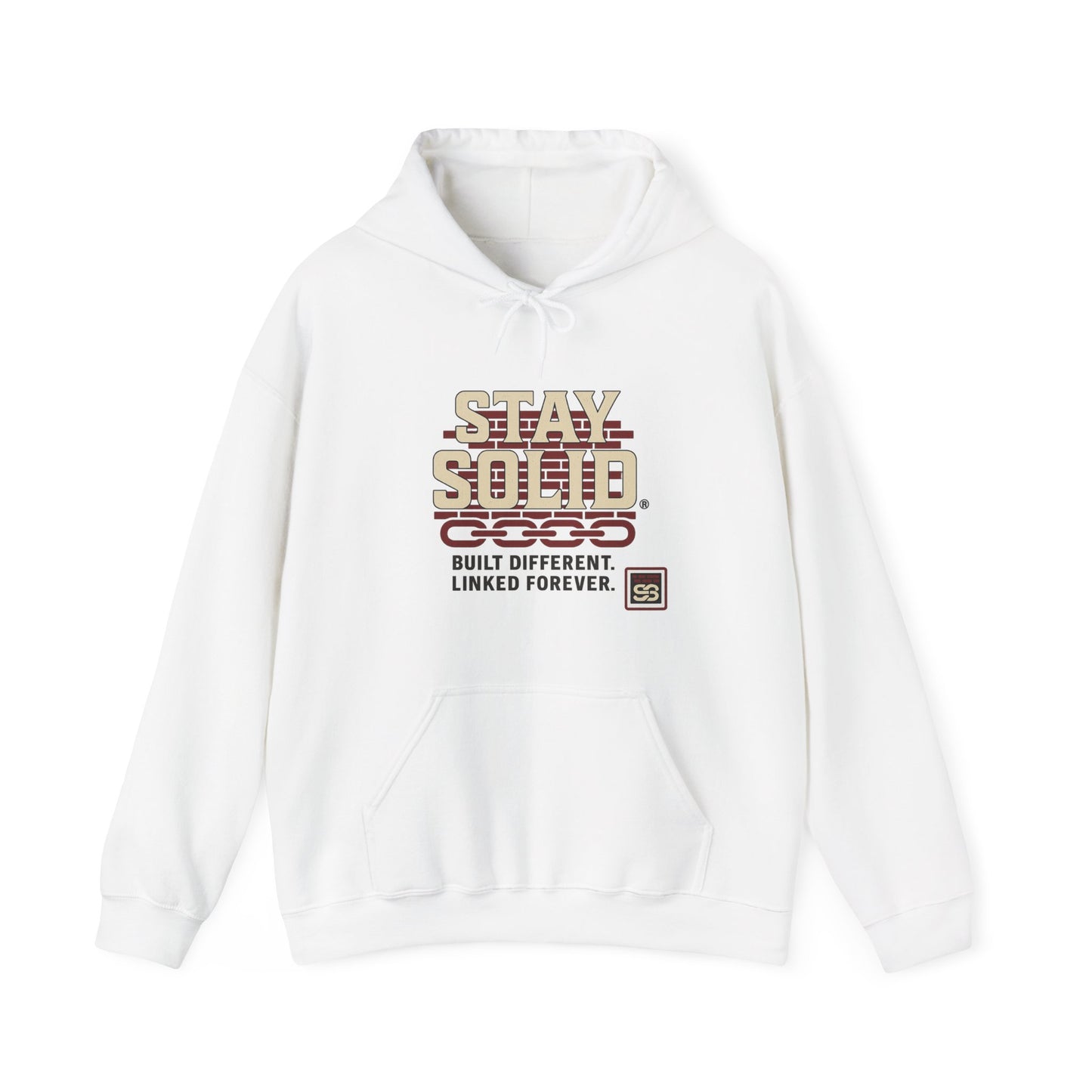 Stay Solid Unisex Heavy Blend Hooded Sweatshirt, Cozy Casual Wear, Gift for Friends, Streetwear, Everyday Comfort