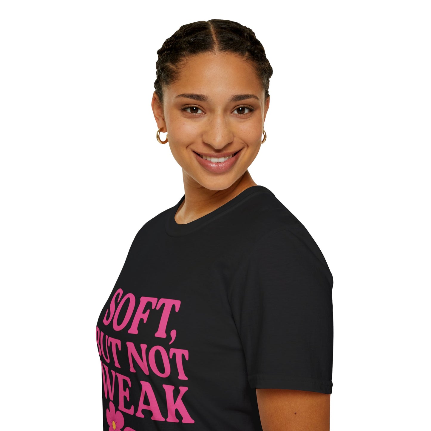 Soft Yet Strong T-Shirt | Unisex Softstyle Tee | Perfect for Friends, Gifts, Casual Wear, Self-Care, Everyday Style