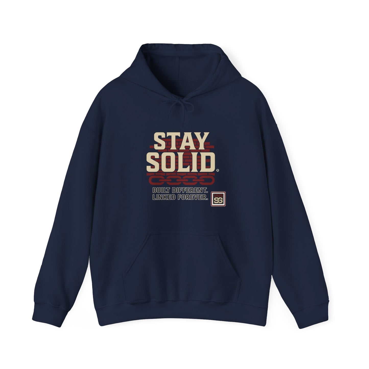 Stay Solid Unisex Heavy Blend Hooded Sweatshirt, Cozy Casual Wear, Gift for Friends, Streetwear, Everyday Comfort