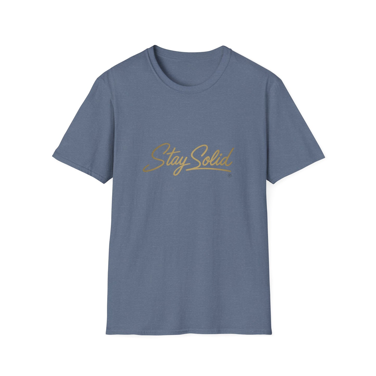 Stay Solid Unisex Softstyle T-Shirt, Motivational Tee, Casual Wear, Gift for Friends, Everyday Comfort