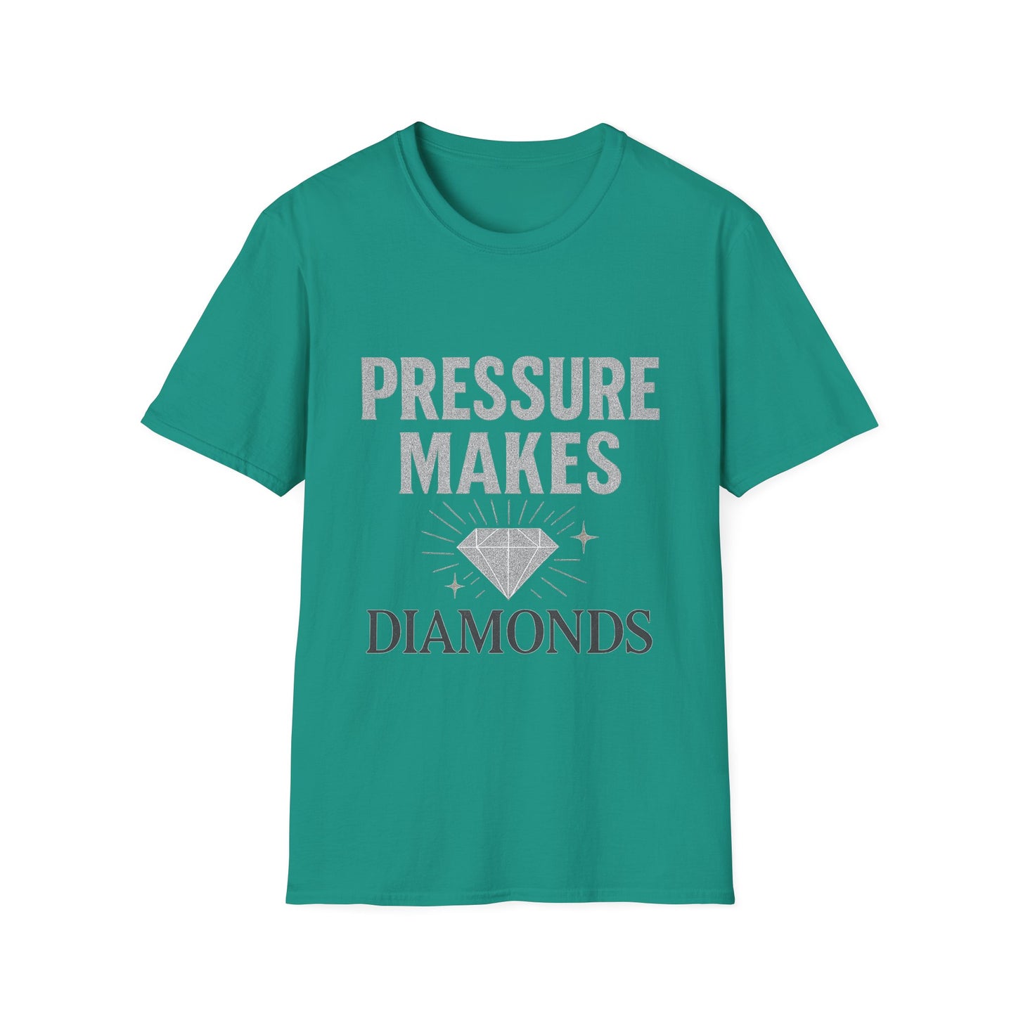 Pressure Makes Diamonds Unisex T-Shirt | Inspirational Gift, Motivational Tee, Everyday Wear, Casual Style, Unique Design