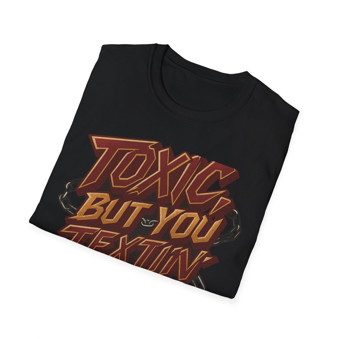 Toxic Textin' Unisex T-Shirt, Trendy Graphic Tee, Funny Gift for Friends, Casual Wear, Birthday Present, Comfortable Style