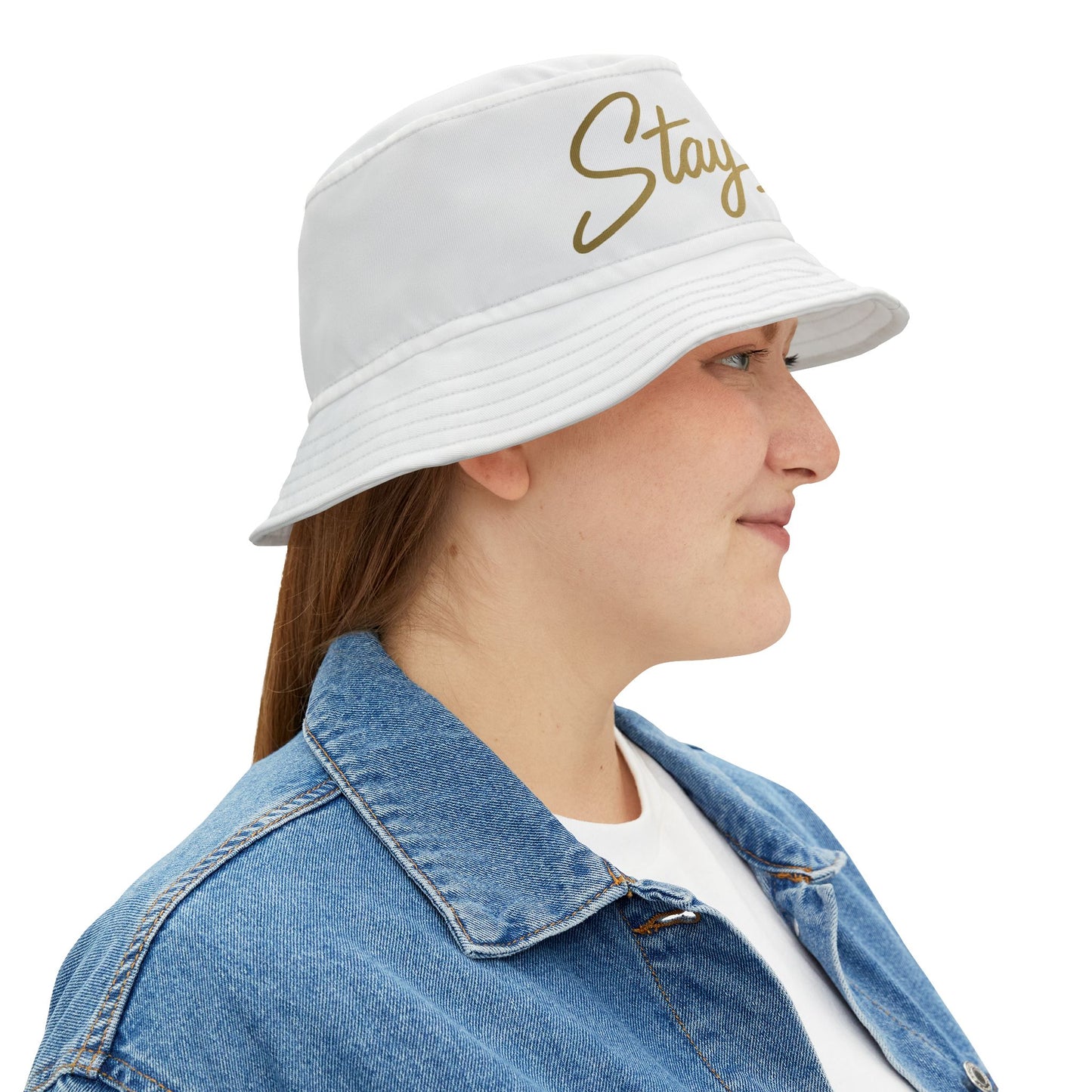 Stylish Bucket Hat - Stay Solid, Summer Accessory, Trendy Headwear, Outdoor Hat, Fashion Statement