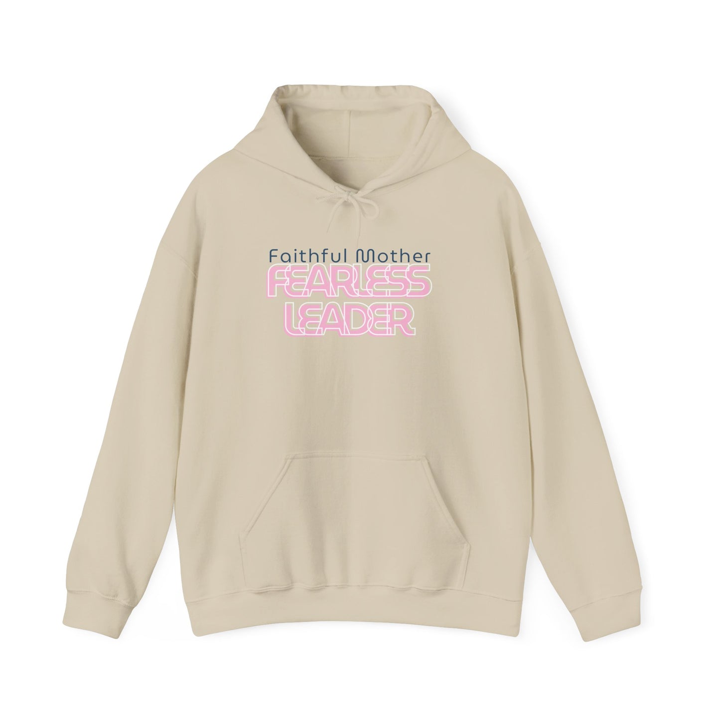 Fearless Leader Hoodie | Faithful Mother Sweatshirt | Inspirational Gift for Moms | Unisex Casual Wear | Cozy & Stylish