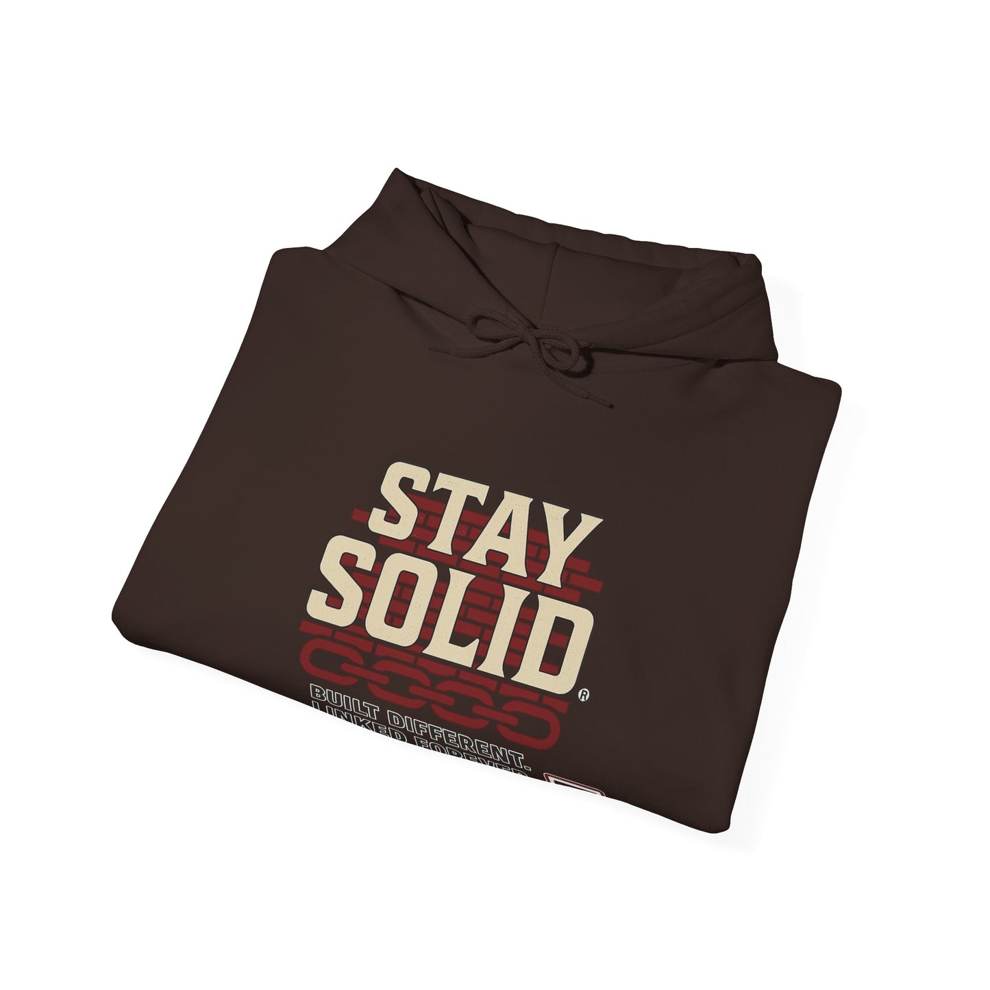 Stay Solid Unisex Heavy Blend Hooded Sweatshirt, Cozy Casual Wear, Gift for Friends, Streetwear, Everyday Comfort