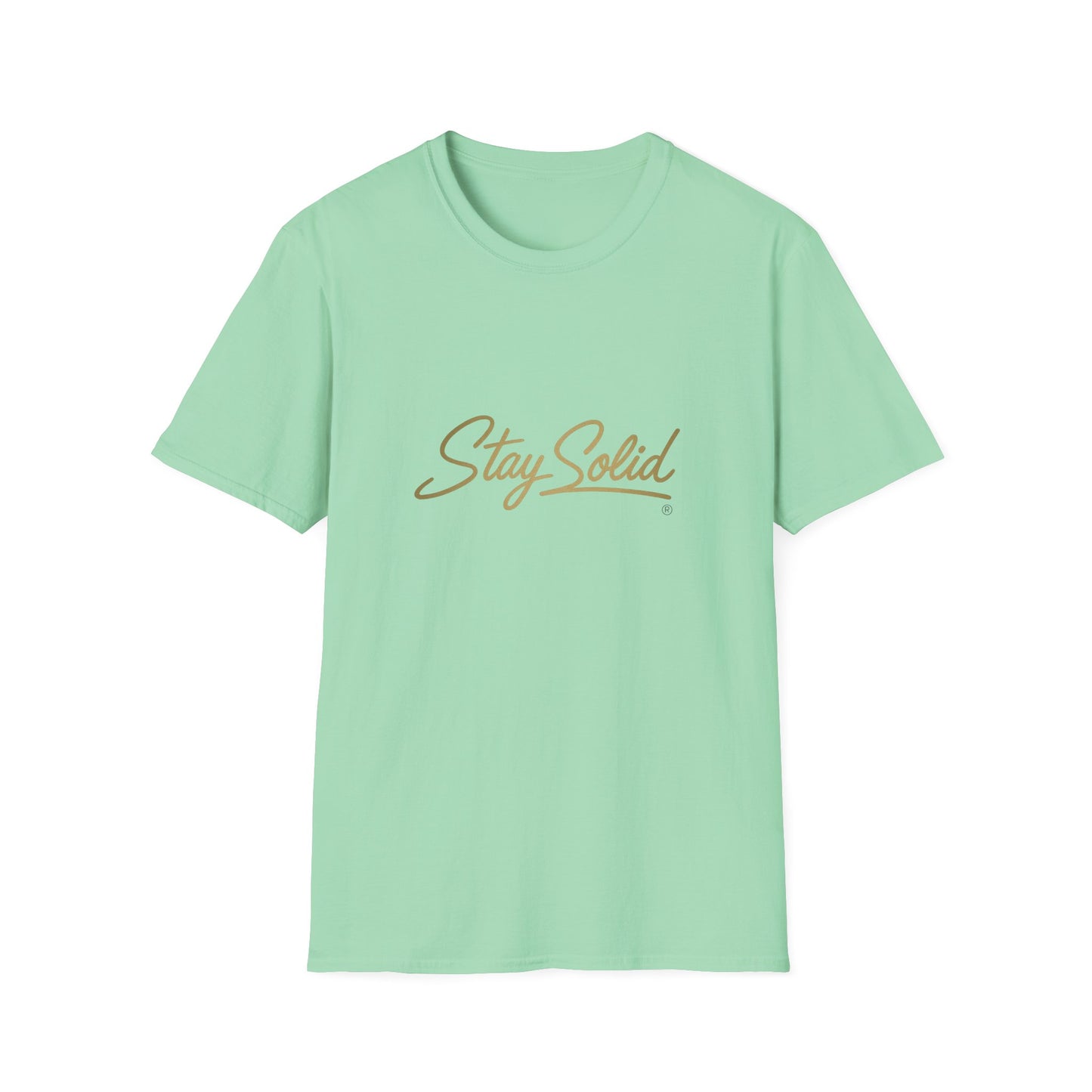 Stay Solid Unisex Softstyle T-Shirt, Motivational Tee, Casual Wear, Gift for Friends, Everyday Comfort