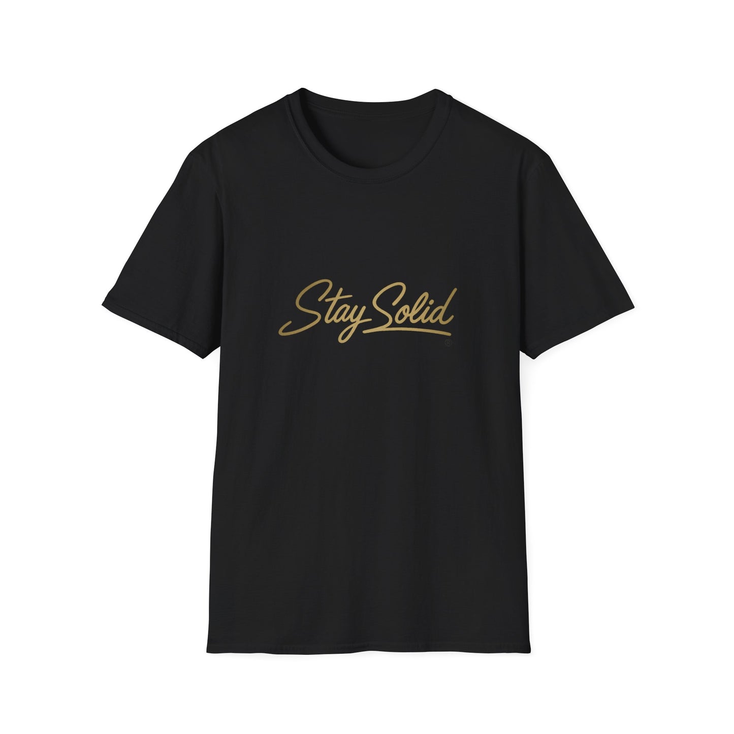 Stay Solid Unisex Softstyle T-Shirt, Motivational Tee, Casual Wear, Gift for Friends, Everyday Comfort