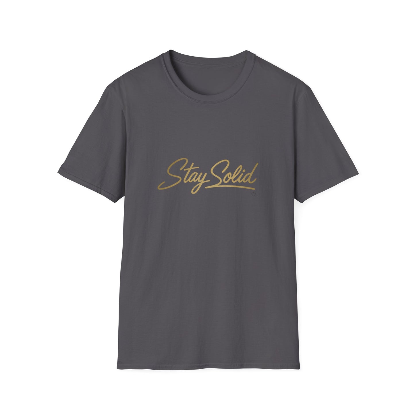 Stay Solid Unisex Softstyle T-Shirt, Motivational Tee, Casual Wear, Gift for Friends, Everyday Comfort