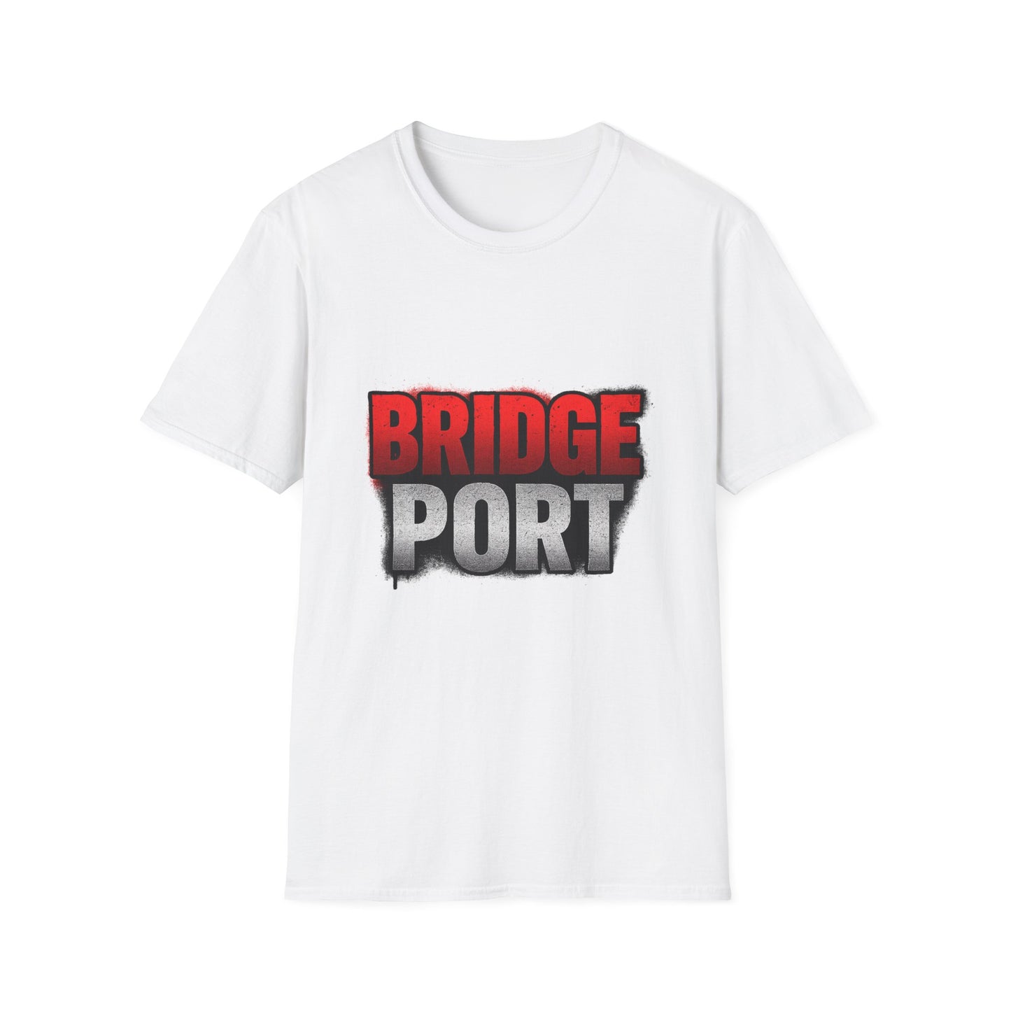 Bridgeport Graphic T-Shirt | Unisex Softstyle Tee for Casual Wear, Gift for Friends, Travel, Local Pride, Summer Style