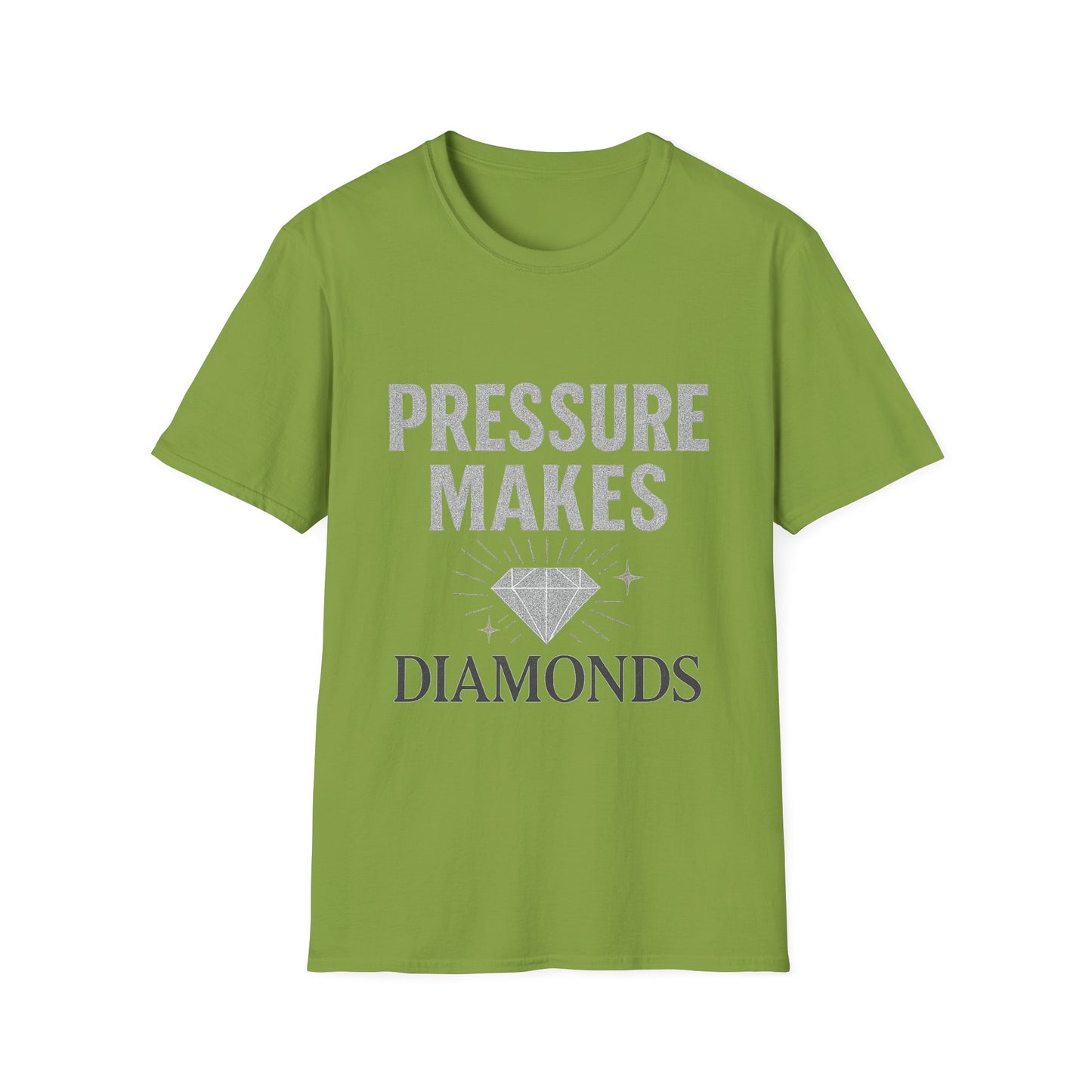 Pressure Makes Diamonds Unisex T-Shirt | Inspirational Gift, Motivational Tee, Everyday Wear, Casual Style, Unique Design