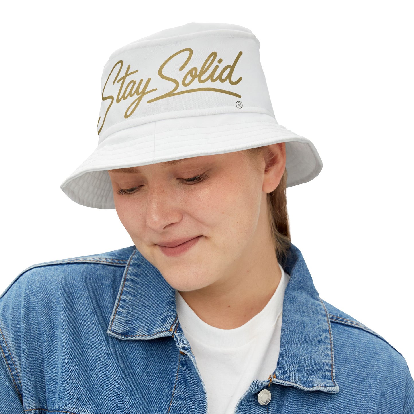 Stylish Bucket Hat - Stay Solid, Summer Accessory, Trendy Headwear, Outdoor Hat, Fashion Statement