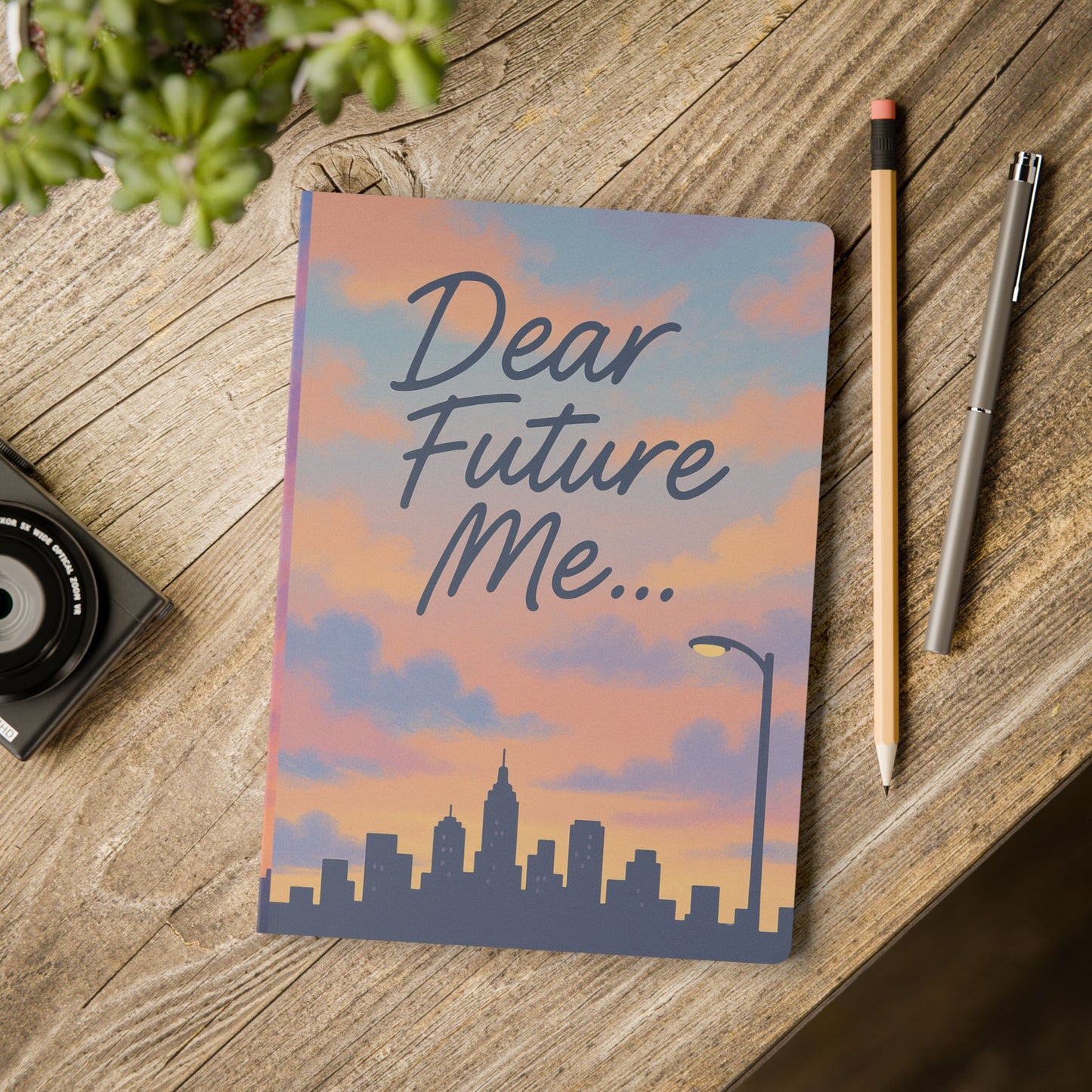 Inspirational Softcover Journal - "Dear Future Me..." - Perfect for Reflection, Journaling, Goal Setting, Gifts, Self-Improvement