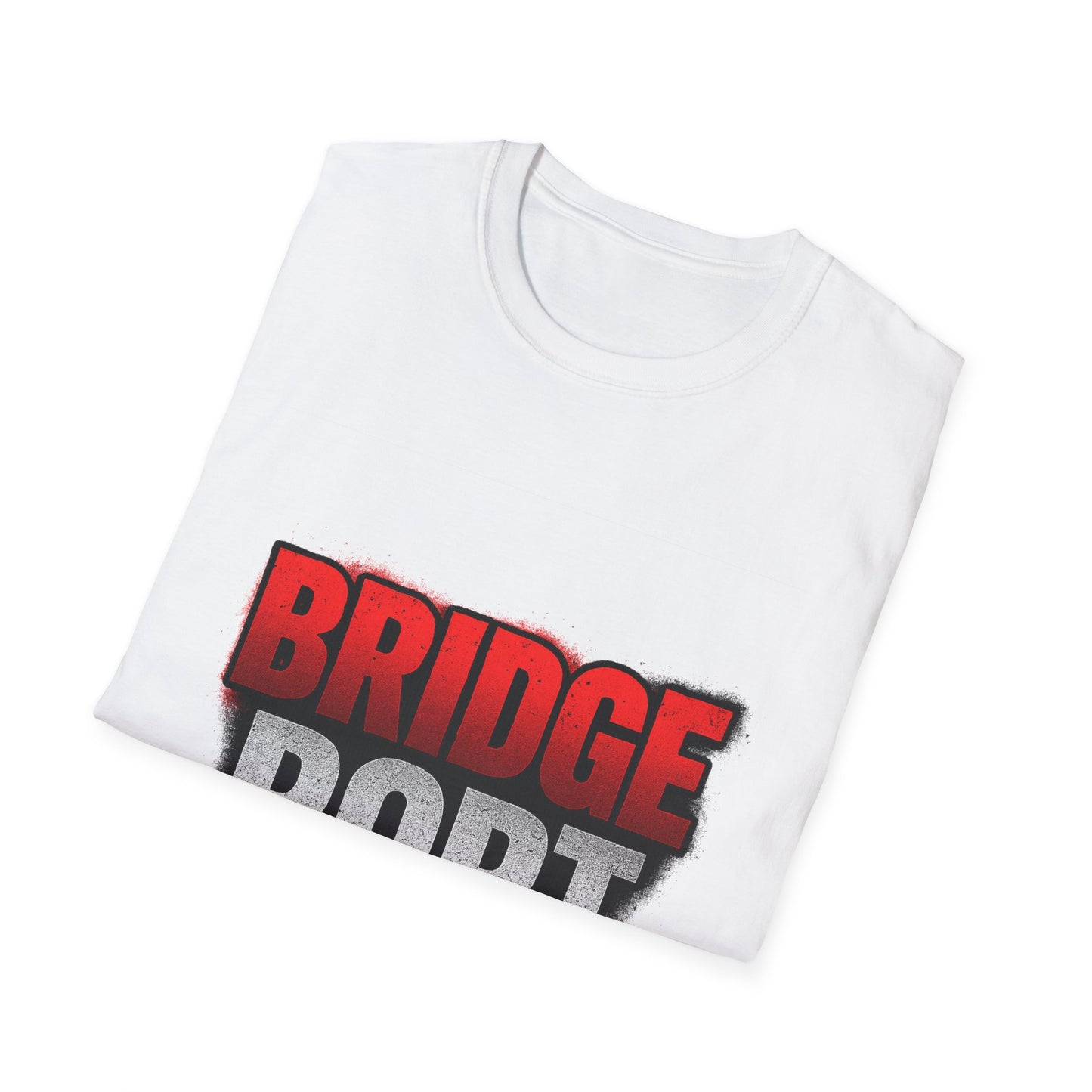 Bridgeport Graphic T-Shirt | Unisex Softstyle Tee for Casual Wear, Gift for Friends, Travel, Local Pride, Summer Style