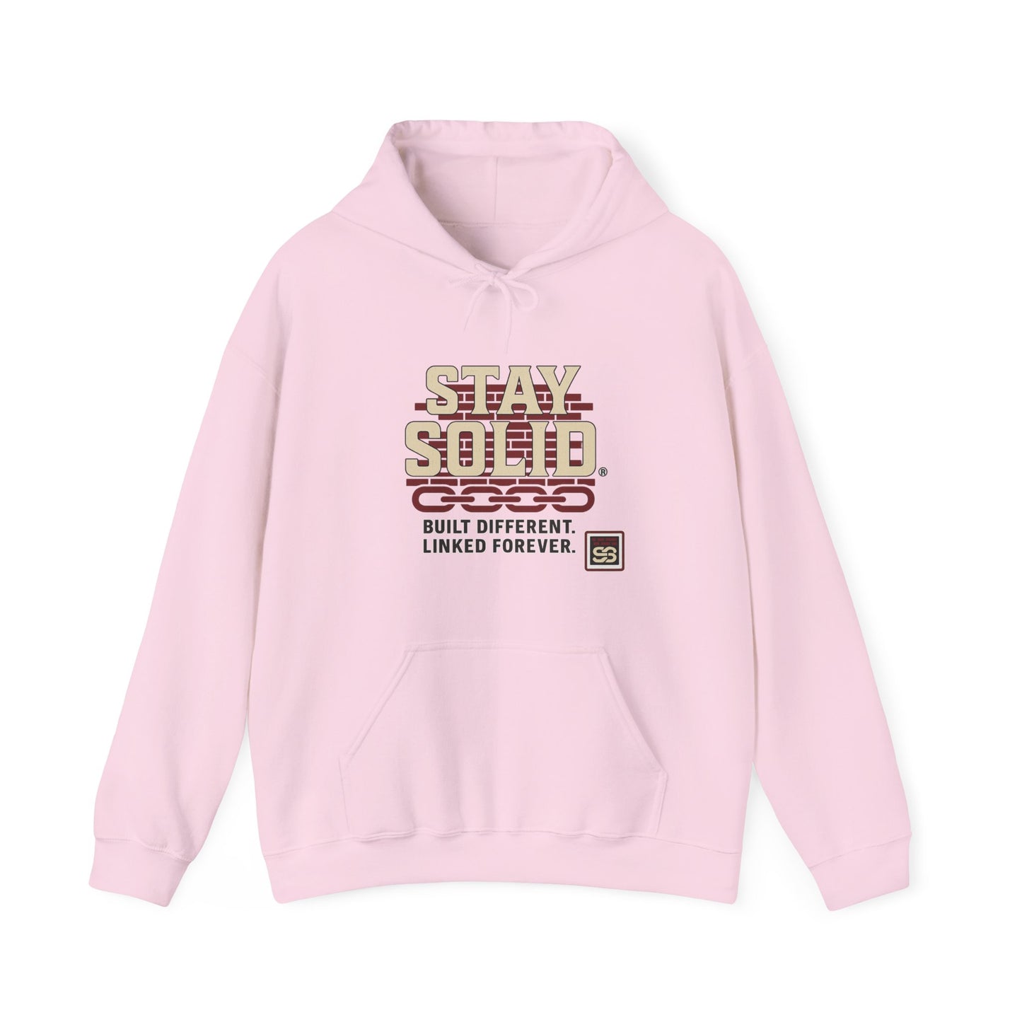 Stay Solid Unisex Heavy Blend Hooded Sweatshirt, Cozy Casual Wear, Gift for Friends, Streetwear, Everyday Comfort