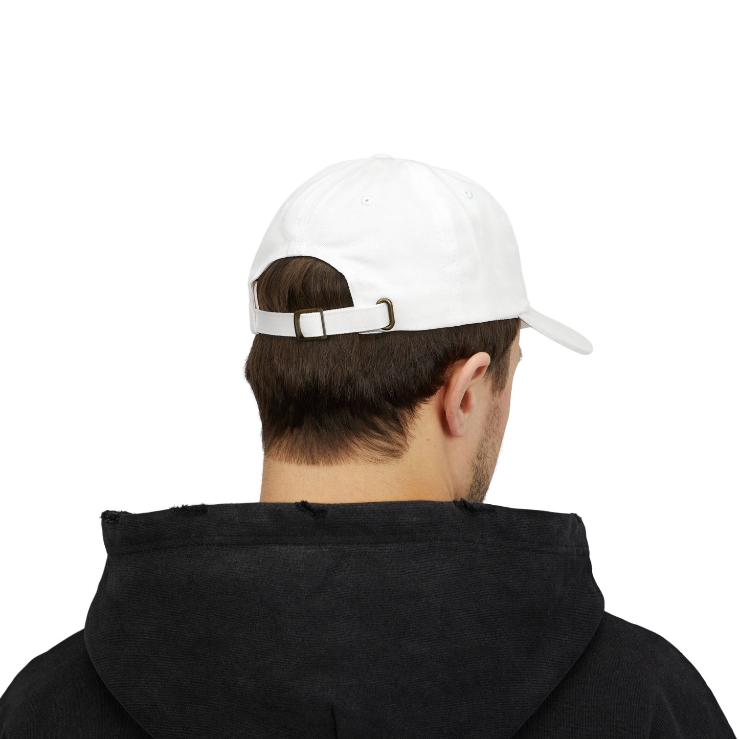 Stay Solid Classic Dad Cap - Stylish White Cap, Trendy Hat for Men and Women, Perfect Gift, Casual Accessory for Any Occasion