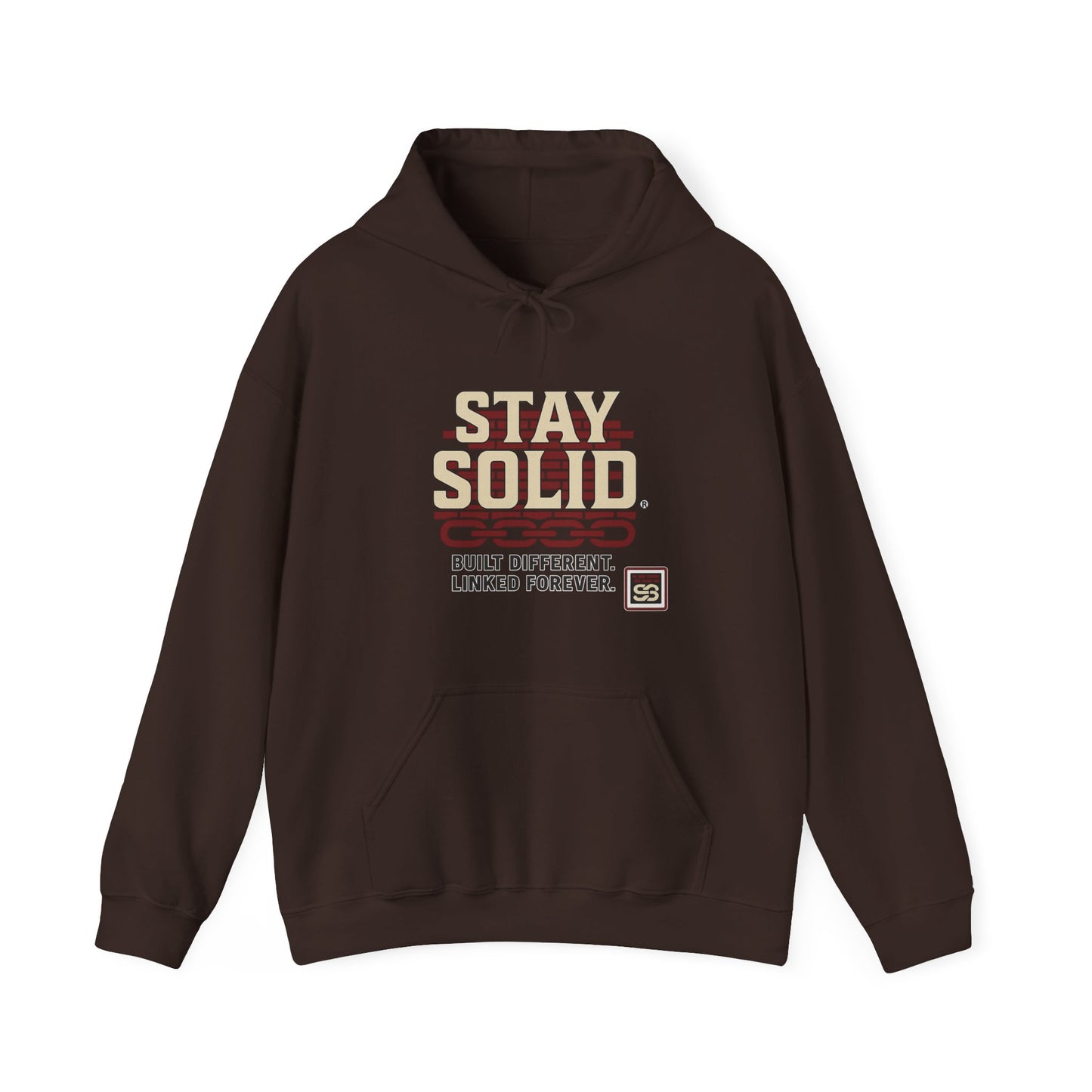 Stay Solid Unisex Heavy Blend Hooded Sweatshirt, Cozy Casual Wear, Gift for Friends, Streetwear, Everyday Comfort