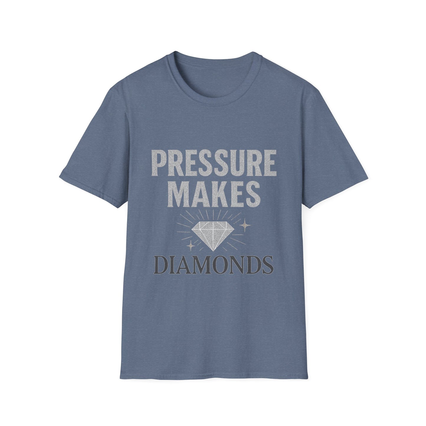Pressure Makes Diamonds Unisex T-Shirt | Inspirational Gift, Motivational Tee, Everyday Wear, Casual Style, Unique Design
