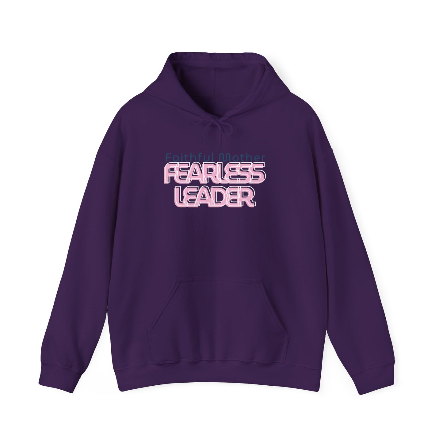 Fearless Leader Hoodie | Faithful Mother Sweatshirt | Inspirational Gift for Moms | Unisex Casual Wear | Cozy & Stylish